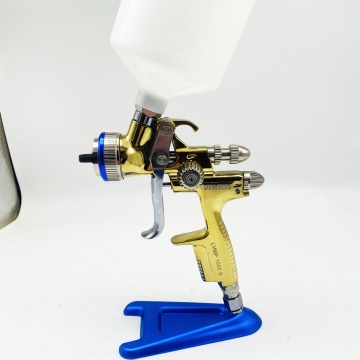 High Quality HVLP Paint Spray Gun Aluminum 1000B Gravity Feed Air Spray Gun
