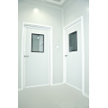 Interlocking clean room steel door