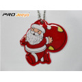 Reflektif Kulit Santa Claus dengan Hadiah Beg Loket