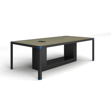 rectangular luxury modern wooden meeting table