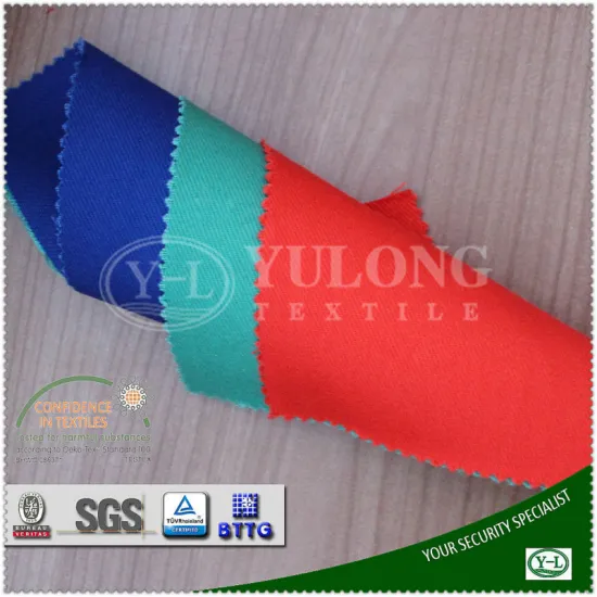 bttg certify classical cotton polyester blended fabric fr as chemical repellent