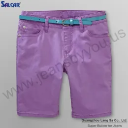 Lady Holiday Relaxed Beach Shorts Colored Short Denim Pants