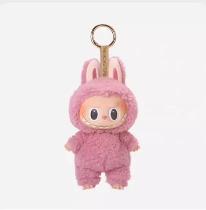 POPMART Labubu Blind Box Stuffed Toys - 100% Original Keychain Plush Dolls with Barcode Scan