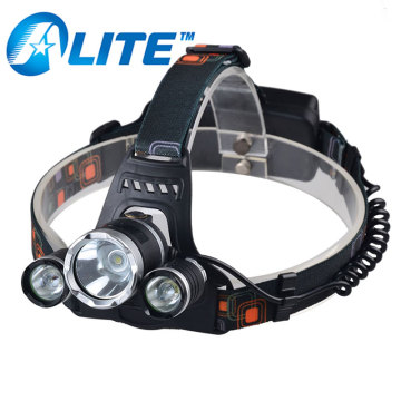 HOT Sale XML T6 8000 Lumens 4 Mode LED Headlight Rechargeable Hunting Head Light 18650 Charger