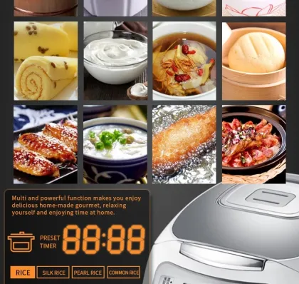 China Suppliers: Electric Hotpot Rice Cooker - Sharp Korean Silver Rice Cooker 5 Liter