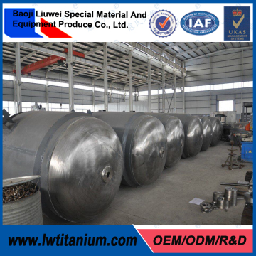 Chemical Industry OEM Titanium Tank Reaction Vessels