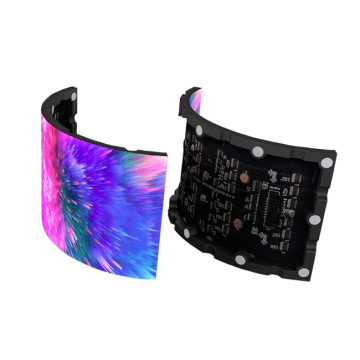 Indoor High Definition Flexible LED Display Screens P2-P5 Electronic Signs