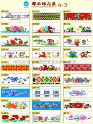 Flower Design Of Enamelware