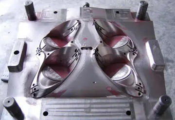 Plastic Light Car Head Light Mold