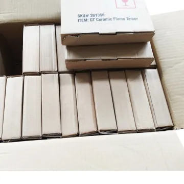 Ceramic Brick flame tamer for BBQ