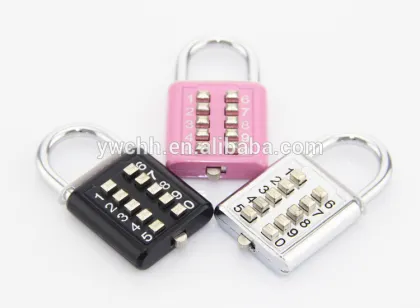 Push button lock Luggage lock cabinet padlock