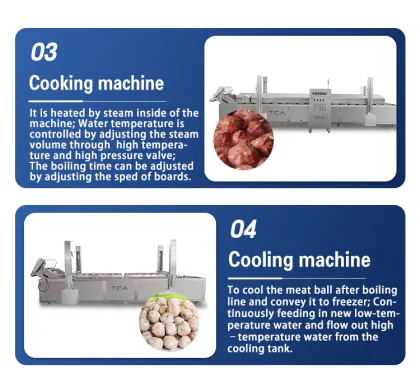 TCA High Quality Meatballs: Beat Machine Meatball Production Line