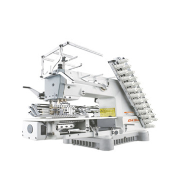 Multi-needle Double Chain Sewing Machine for Decorative Smocking