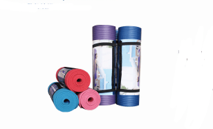 NBR vertical stripes exercise mat