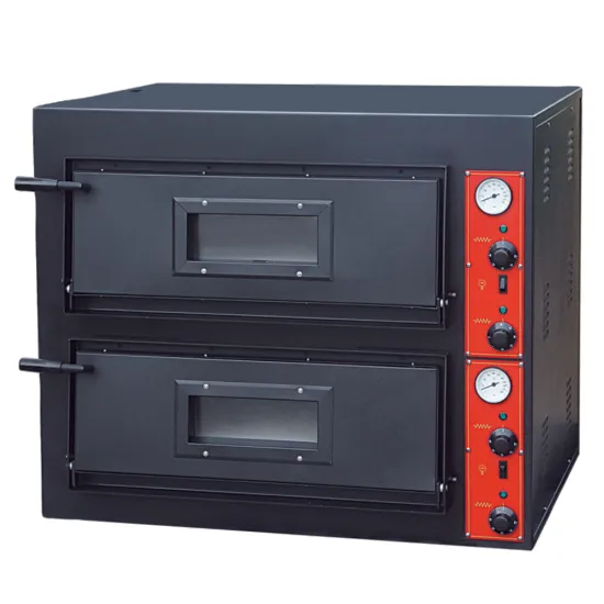 Commercial Electric Pizza Oven: Dual-Deck Baking Machine for Efficient Pizza Production