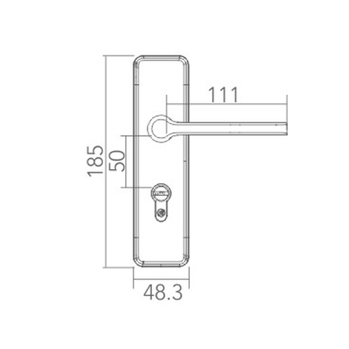 High Security Smart Split Door Schlösser