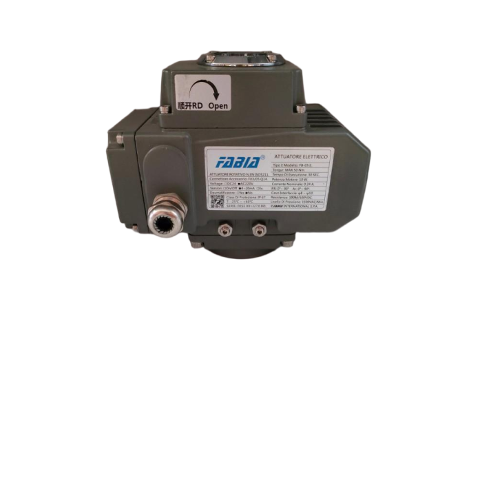 Van bi mặt bích ba mảnh điện