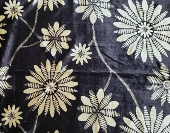 100%Polyester Printed Velvet for Sofa Fabric Warp Knitting