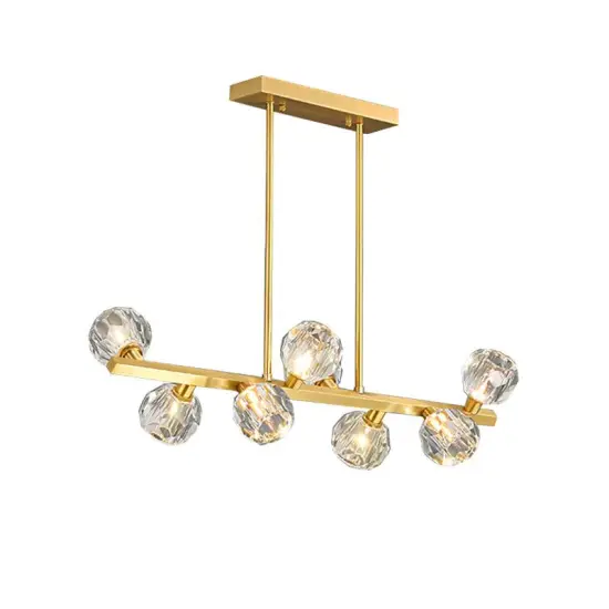 INSHINE Bright Brass Bulb Pendant Light