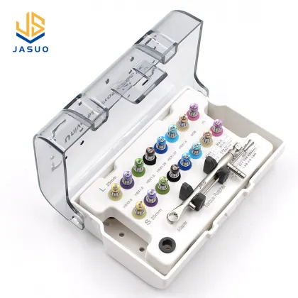Factory price dental tooth Implantation Prosthetic Kit Universal Restoration Screwdriver Implant Tool Box