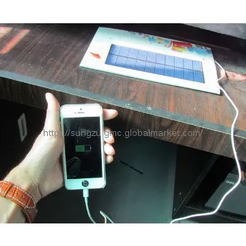 solar inverter with battery charger 3w for samsung and other smartphon