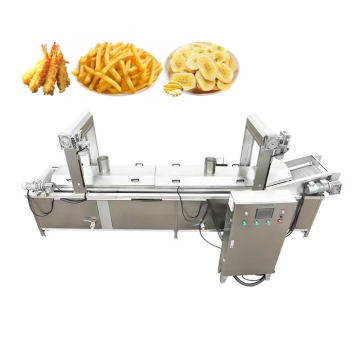 Industrial Continuous Deep Fryer for Cassava, Potato, Plantain, and Banana Chips