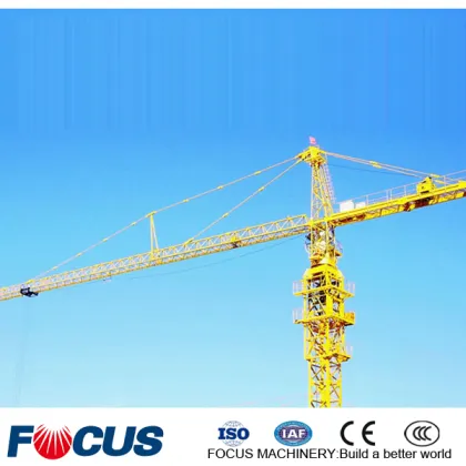 QTZ125 Tower Crane Supplier: 10 Ton Terex Comedil Factory