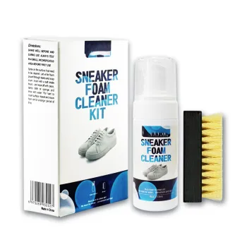White Sneaker Cleaner Foam and Custom Cleaning Solutions for Wood Sneaker Brushes