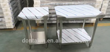 Update International stainless steel work table benche