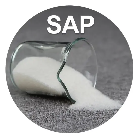 SAP Powder Super Absorbent Polymer For Baby Diaper
