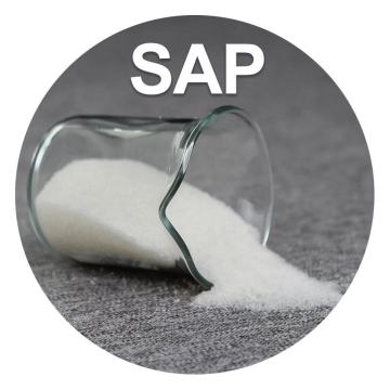SAP Powder Poly Super Absorbent Polymer สำหรับผ้าอ้อมเด็ก