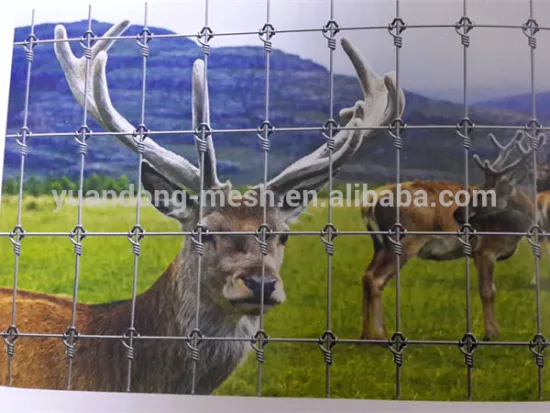 Deer farm fence manufacture