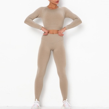 Long sleeve 2 Pcs Sports Suits