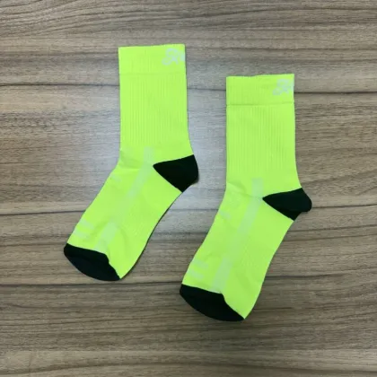 Custom Quality Design Logo Sport Socks: Men's Nylon Cycling Socks
