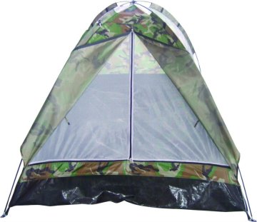 Three-person camping tent
