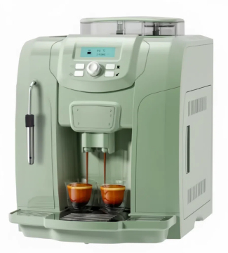 Automatic Italian-American Coffee Machine for Home Office with Freshly Ground Beans and Milk Foam