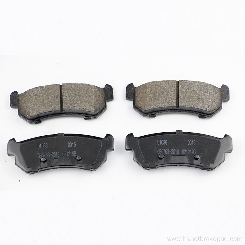 Brake Pad High Quality Low-metallic D1036