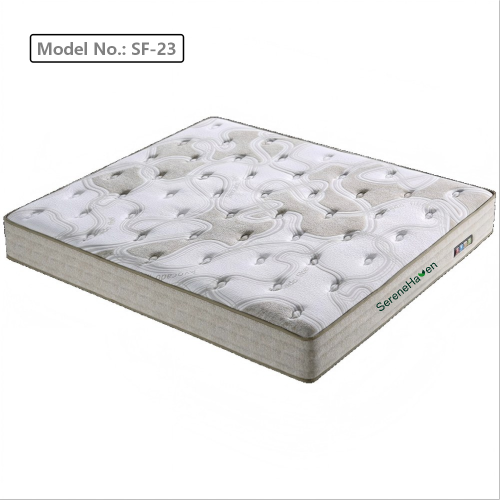 SereneHaven 26CM 通気性のある抗アレルギーマットレス