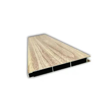 Wood Color Outdoor blinds Aluminium Extrusion