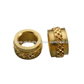 Brass Knurling Turning Parts, DIN, ANSI, BS JIS and ISO Standards