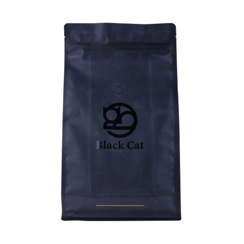 Laminated plastic platte tas van voedselkwaliteit voor koffie