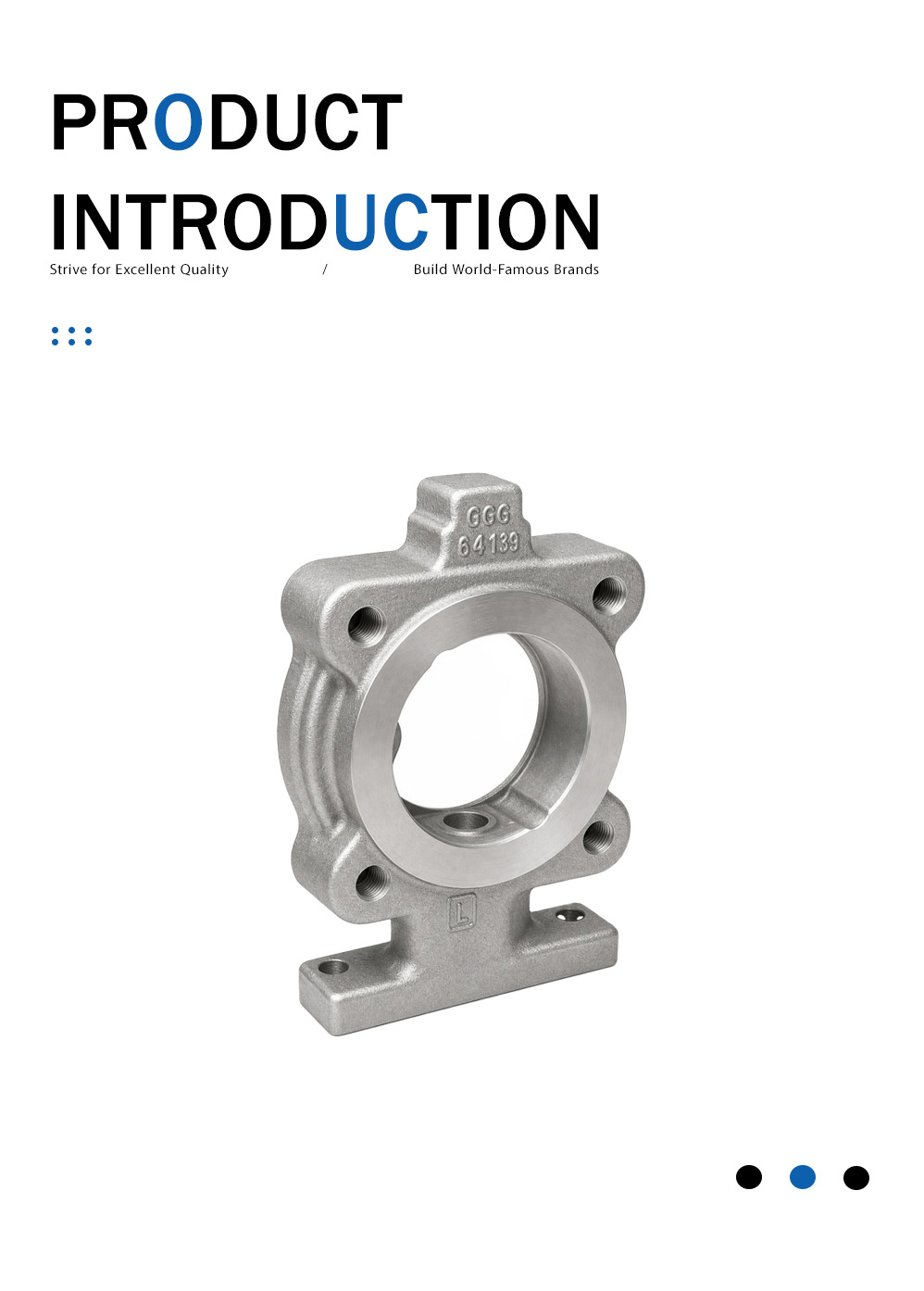 Wafer Type Butterfly Valve Housing
