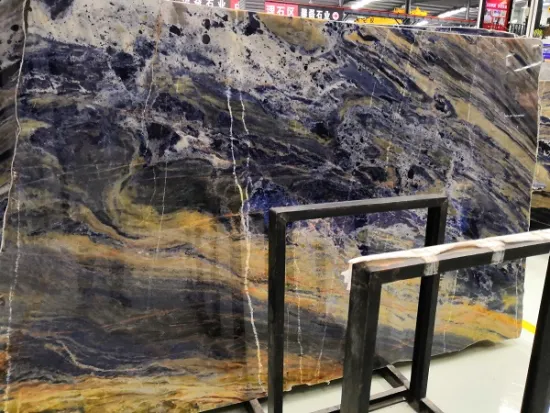 very  blue sodalite slabs