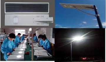 China Manufacture 18W Integrated Solar Street Light