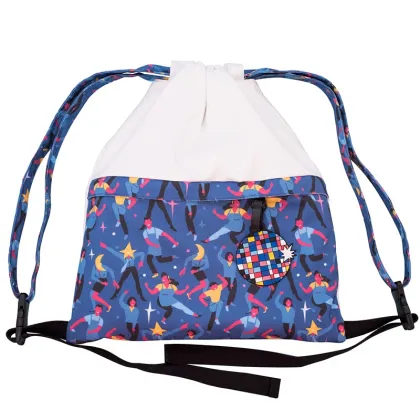 Drawstring design monogram canvas BBB 0 bag