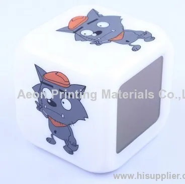 Heat Transfer Film For Alarm Clock/plastic Alarm Clock 