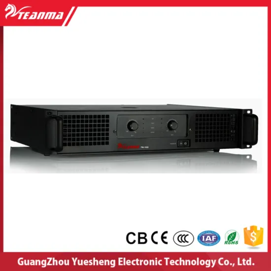 1000 Watt Stereo Professional Power Amplifier
