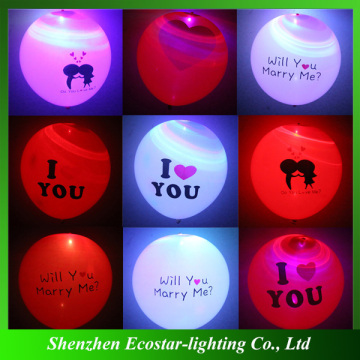 Newest led message balloons love balloons Christmas balloons for party