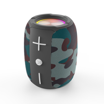 Waterproof Camouflage Bluetooth Speaker With RGB Light