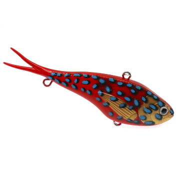 130mm Soft TPR Vibration Lures for Saltwater Sinking Fork-tail Tuna
